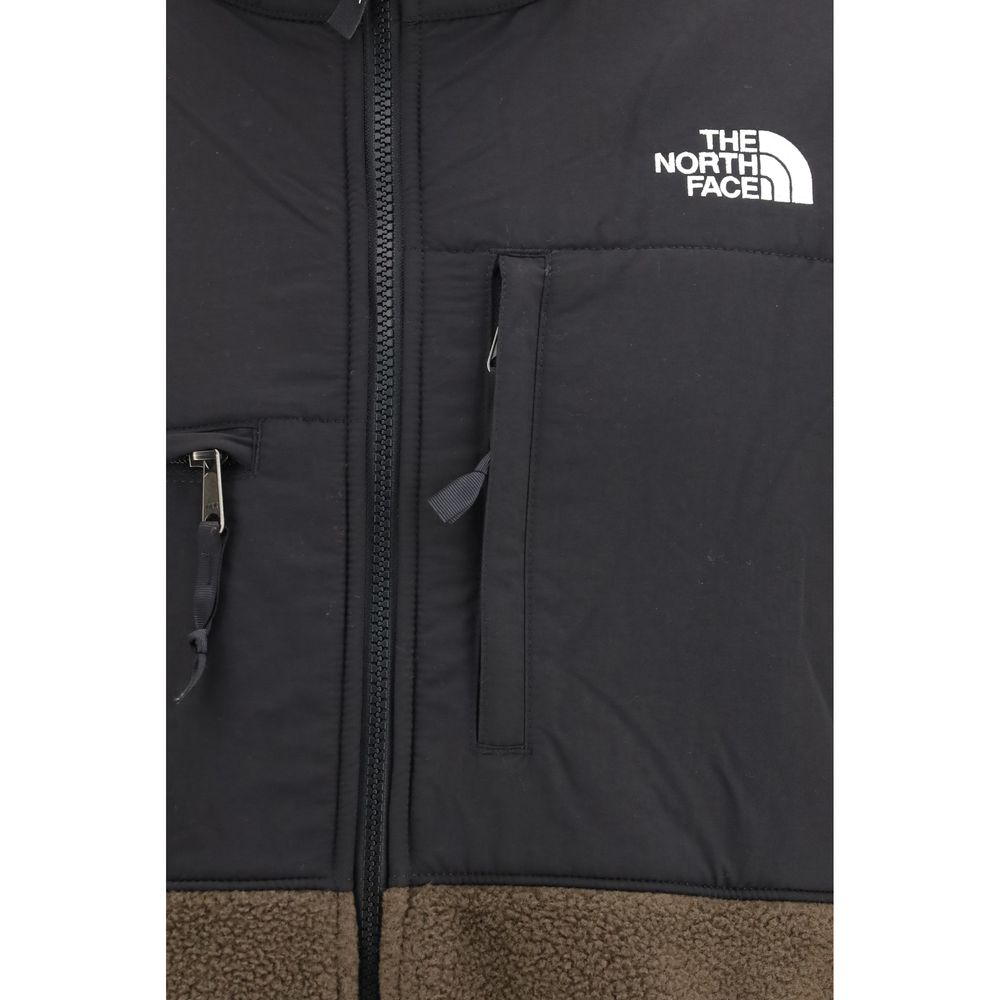Brown Polyester Shell Jacket