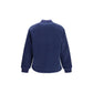 Blue Recycled Polyester Sweatshirt