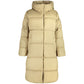 Verde Poliestere Donna Jacket with Hood and Pockets