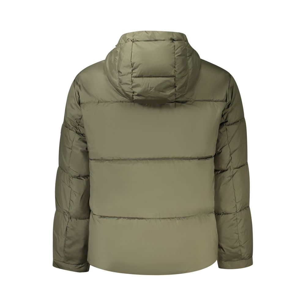 Verde Polyester Mens Jacket