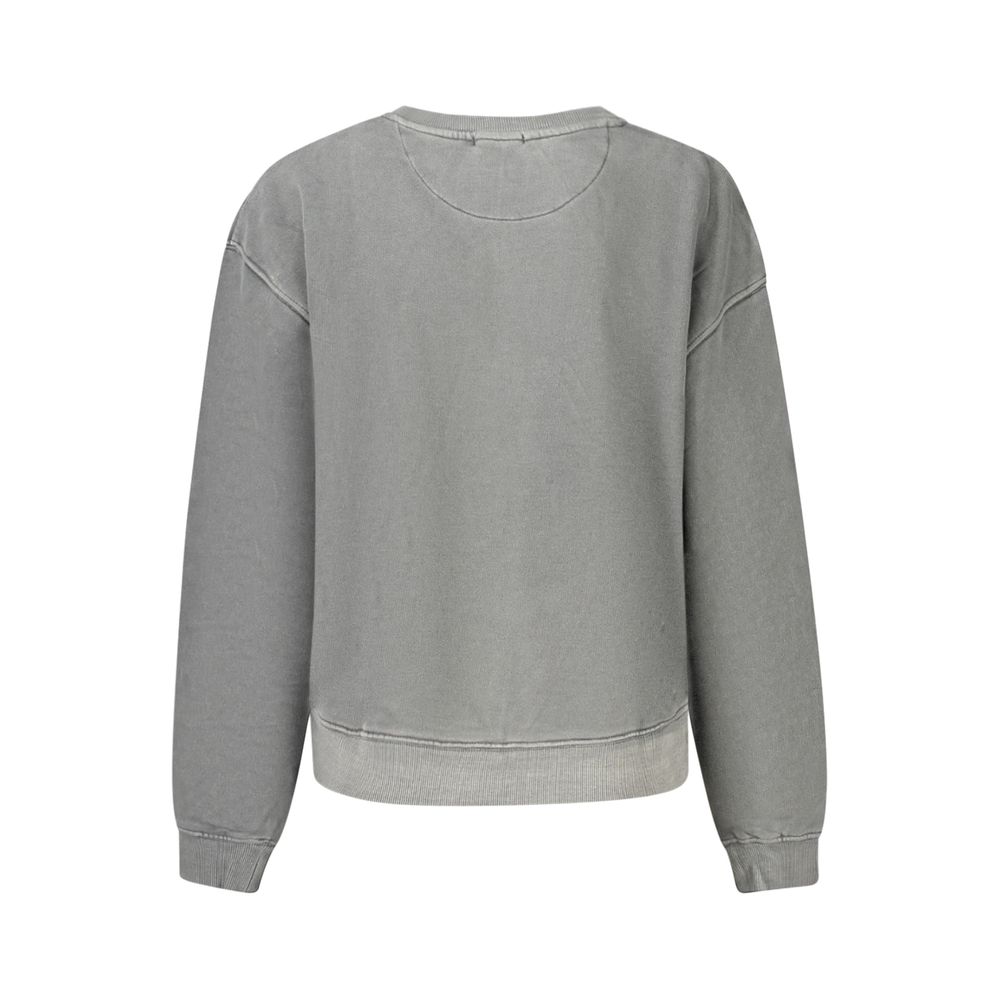 Black Cotton Women's Sweatshirt