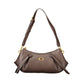 Brown Polyester Women's Bag
