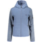 Blue Polyester Women's Jacket