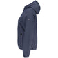 Blue Polyester Women's Jacket