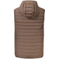 Brown Polyester Men's Jacket