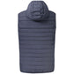 Blue Polyester Men's Jacket