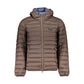 Brown Polyamide Men's Jacket