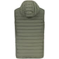 Green Polyester Sleeveless Jacket