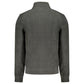 Black Polyester Mens Sweatshirt