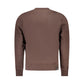 Brown Cotton Men's Sweatshirt