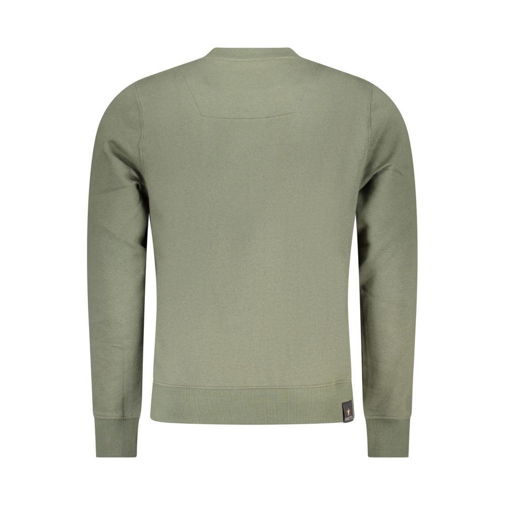 Green Cotton Sweatshirt