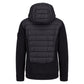 Black Polyester Men Jacket