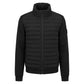 Black Polyester Men Jacket