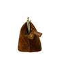 Coach Kisslock Frame 27 Suede Bag