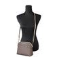Michael Kors Jet Set Medium X Dome PVC Crossbody Bag