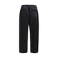 Black Polyester Athletic Pants