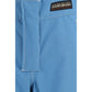 Blue Polyester Athletic Pants