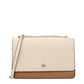 Beige Leather Crossbody Bag