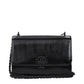 Black Leather Crossbody Bag