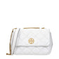 White Leather Shoulder Bag