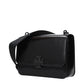 Black Leather Crossbody Bag