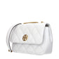 White Leather Shoulder Bag