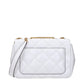 White Leather Shoulder Bag