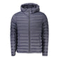 Blue Polyamide Men's Jacket