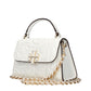 White Leather Handbag