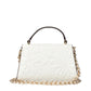 White Leather Handbag