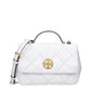 White Leather Handbag