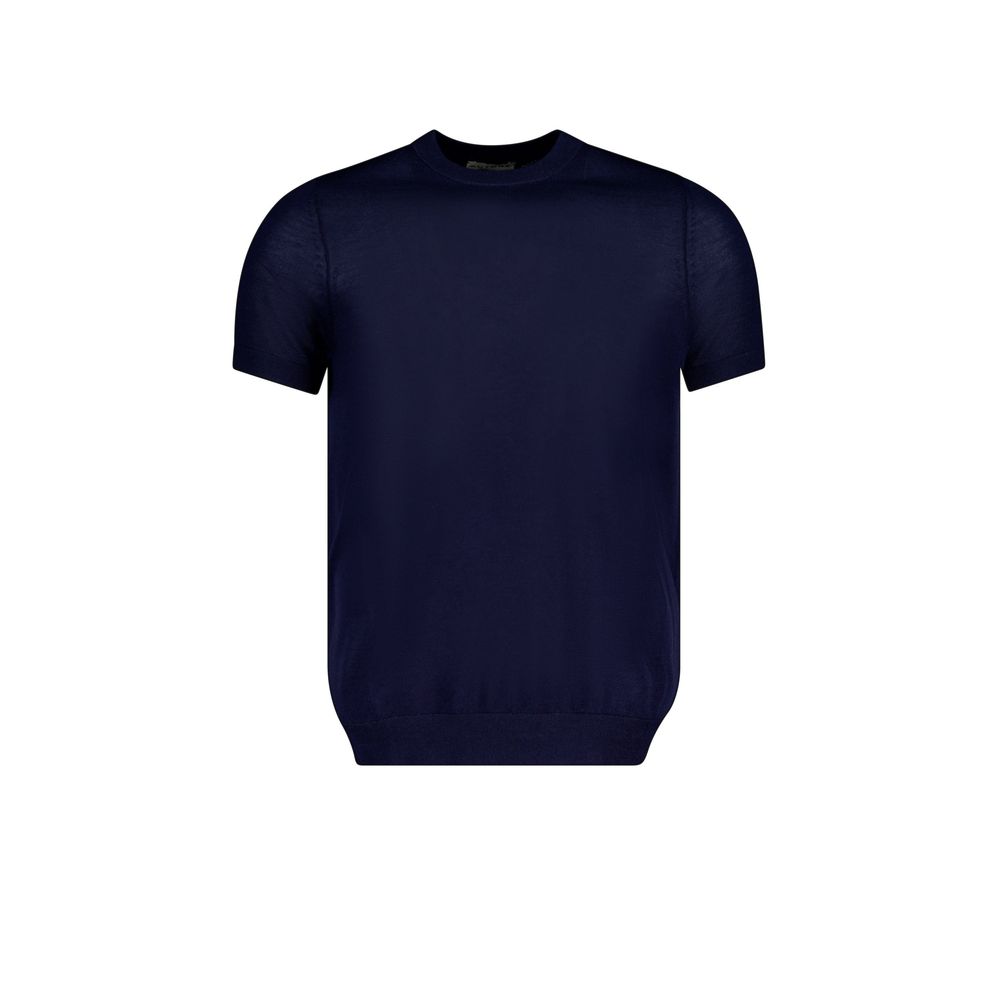 Blue Wool Sweatshirt
