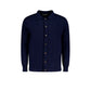 Blue Wool Cardigan