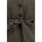 Brown Linen Blazer
