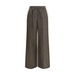 Brown Linen Casual Pants