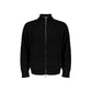 Black Wool Cardigan