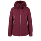 Red Nylon Women Jacket