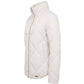 White Polyester Women Jacket