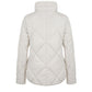 White Polyester Women Jacket