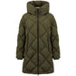 Green Polyester Women Jacket