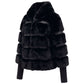 Black Polyester Women Jacket