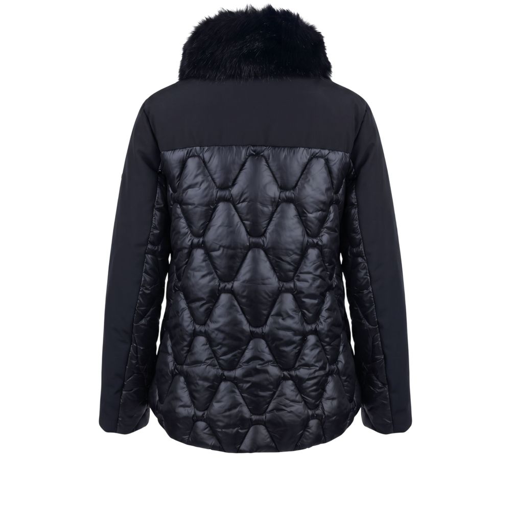 Blue Nylon Women Jacket