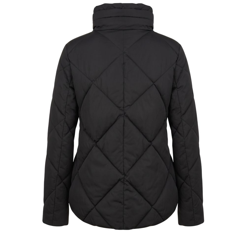 Black Polyester Women's Jacket