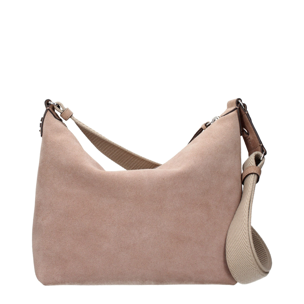 Pink Leather Crossbody Bag