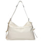 Beige Leather Crossbody Bag