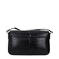 Black Polyethylene Shoulder Bag