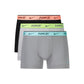 Gray Cotton Men's Boxer