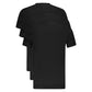 Black Cotton Men's Undershirt