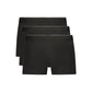 Black Cotton Men's Boxer