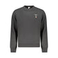 Black Cotton Men's Sweatshirt
